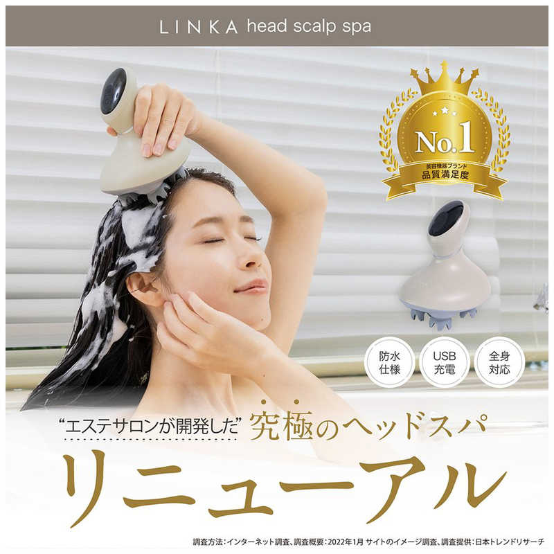 アイビビッド アイビビッド ヘッドスカルプスパ LINKA(リンカ) ウォームグレイ 256 256