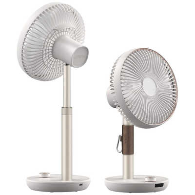 KMｺｰﾎﾟﾚｰｼｮﾝ コードレス扇風機 自動首振り機能あり FAN PRIME2