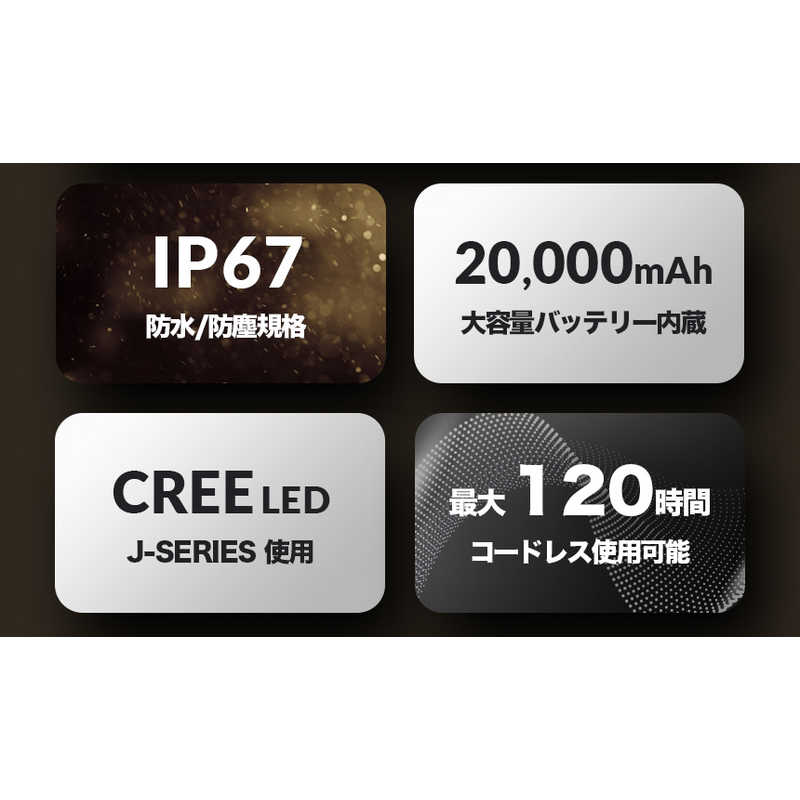 KMｺｰﾎﾟﾚｰｼｮﾝ KMｺｰﾎﾟﾚｰｼｮﾝ LUMENA PLUS 2 ルーメナー プラスツー ［充電式］ ブラック PLUS2BK PLUS2BK
