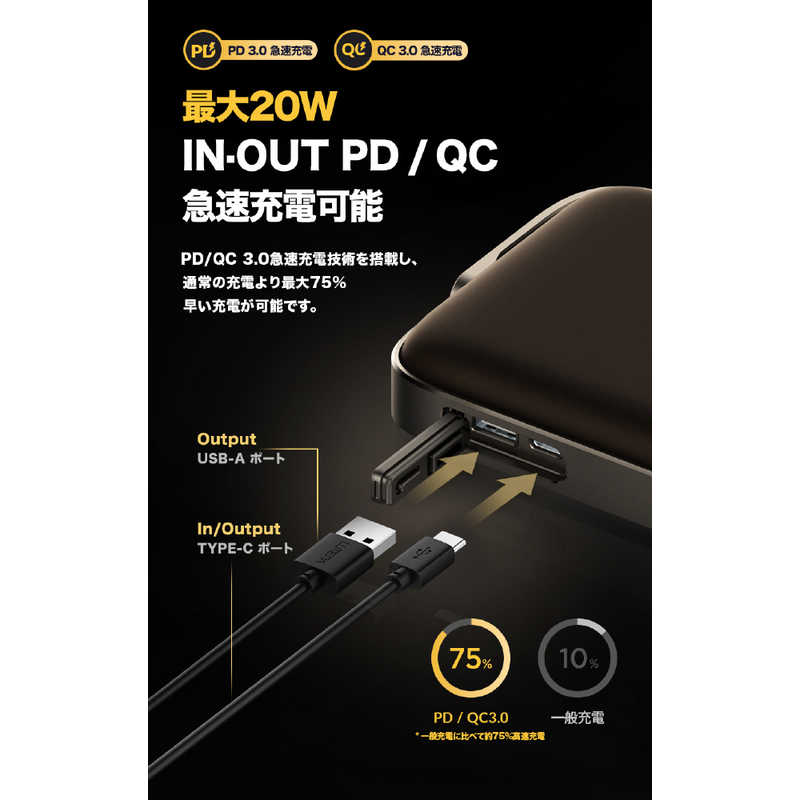 KMｺｰﾎﾟﾚｰｼｮﾝ KMｺｰﾎﾟﾚｰｼｮﾝ LUMENA PLUS 2 ルーメナー プラスツー ［充電式］ ブラック PLUS2BK PLUS2BK