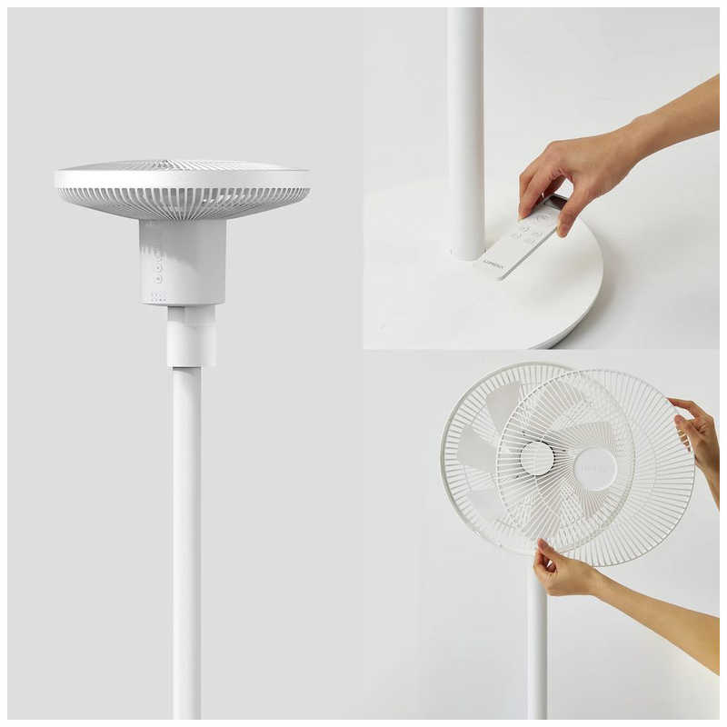 KMｺｰﾎﾟﾚｰｼｮﾝ KMｺｰﾎﾟﾚｰｼｮﾝ コードレス扇風機 LUMENA FAN CLASSAIC3 FAN-CLASSIC3WH FAN-CLASSIC3WH