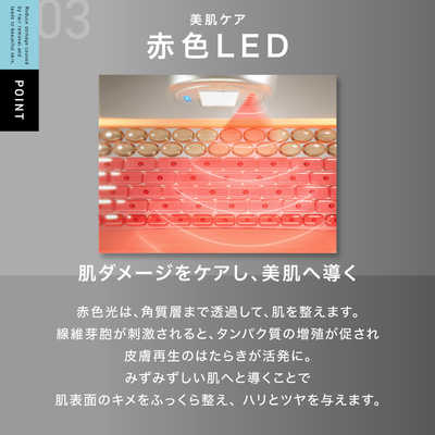 MUK 家庭用脱毛器 INGRACE (イングレイス)光美容器 ［フラッシュ式