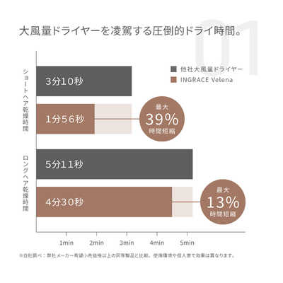 MUK INGRACE Velena(イングレイス ヴェレナ)ヘアドライヤー グレージュ