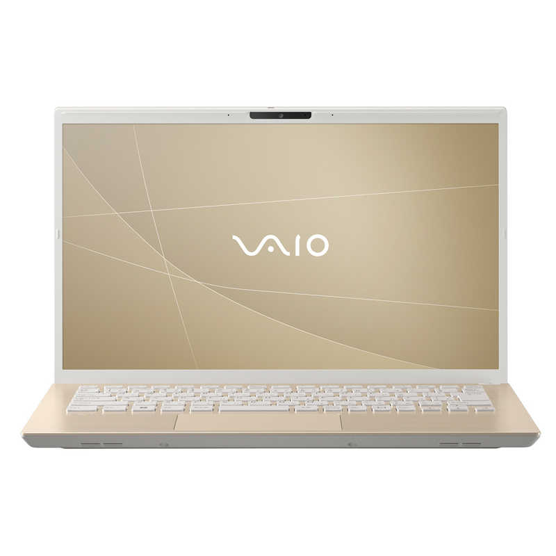 VAIO VAIO ノートパソコン F14 [ 14型 / Win11 Home / Core i7 / メモリ16GB / SSD512GB / Office ] サテンゴールド VJF14190211N VJF14190211N