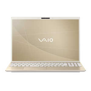 VAIO ノートパソコン F16 [ 16型 / Win11 Home / Core 7 / メモリ16GB / SSD512GB / Office ] サテンゴールド VJF16297102N
