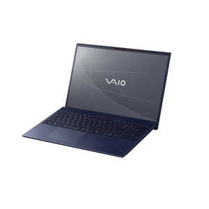 VAIO ノートパソコン F16 [ 16型 / Win11 Home / Core 5 / メモリ16GB / SSD512GB / Office ] ネイビーブルー VJF16295104L