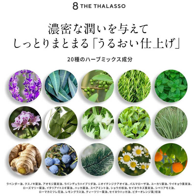ステラシード ステラシード 8 the thalasso (エイトザタラソ)モイストヘアオイル100ml  