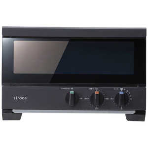 SIROCA 【アウトレット】siroca プレミアムオーブントースター すばやき ブラック ST-2A251-K
