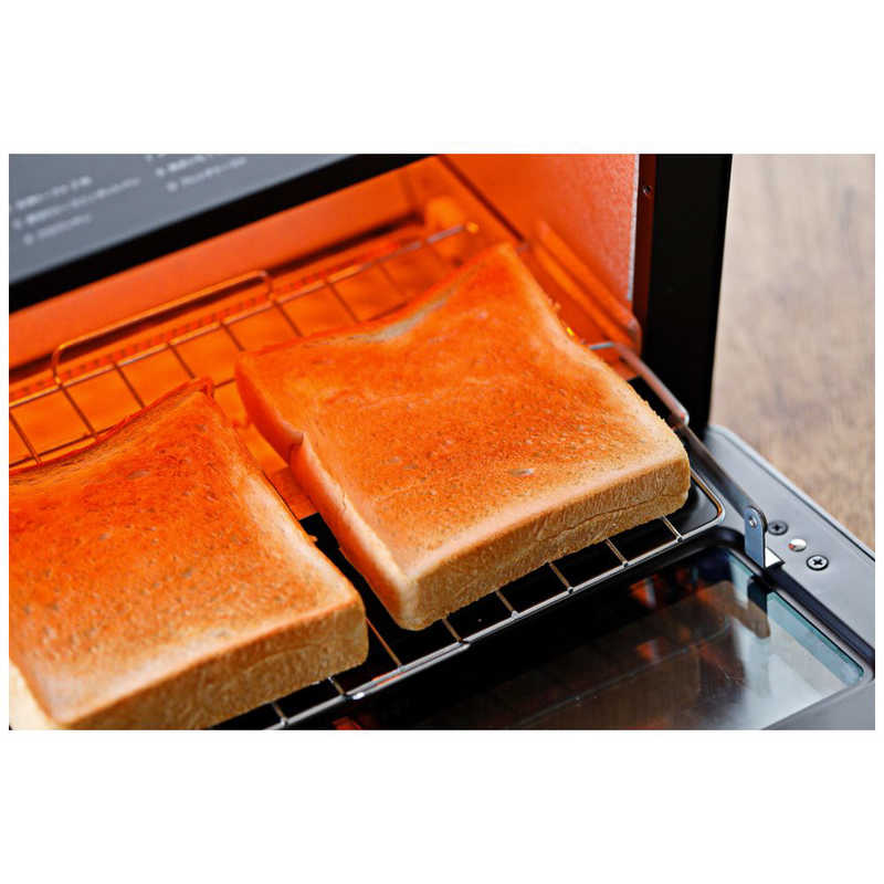 SIROCA SIROCA 【アウトレット】すばやきトースター ブラック  1400W/食パン２枚  ST-2D351K ST-2D351K