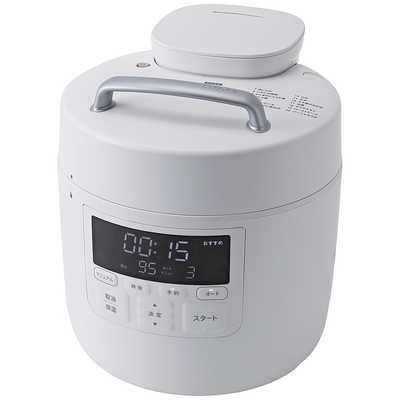SIROCA 電気圧力鍋 おうちシェフ PRO ホワイト SP-2DM251W の通販