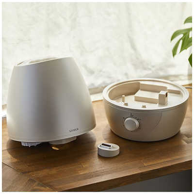 SIROCA 加湿器 超音波式 木造6畳 鉄筋10畳 SD-C113C クリーム の通販