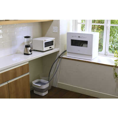 SIROCA 食器洗い機 食器点数31～40点 UV除菌 [1～5人用] ホワイト SS