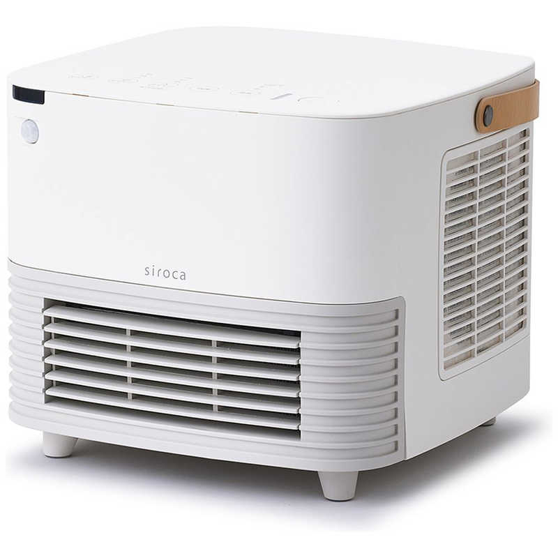 SIROCA SIROCA 人感センサー付きセラミックファンヒーター ポカCUBE siroca ホワイト [人感センサー付き] SH-CF151W SH-CF151W
