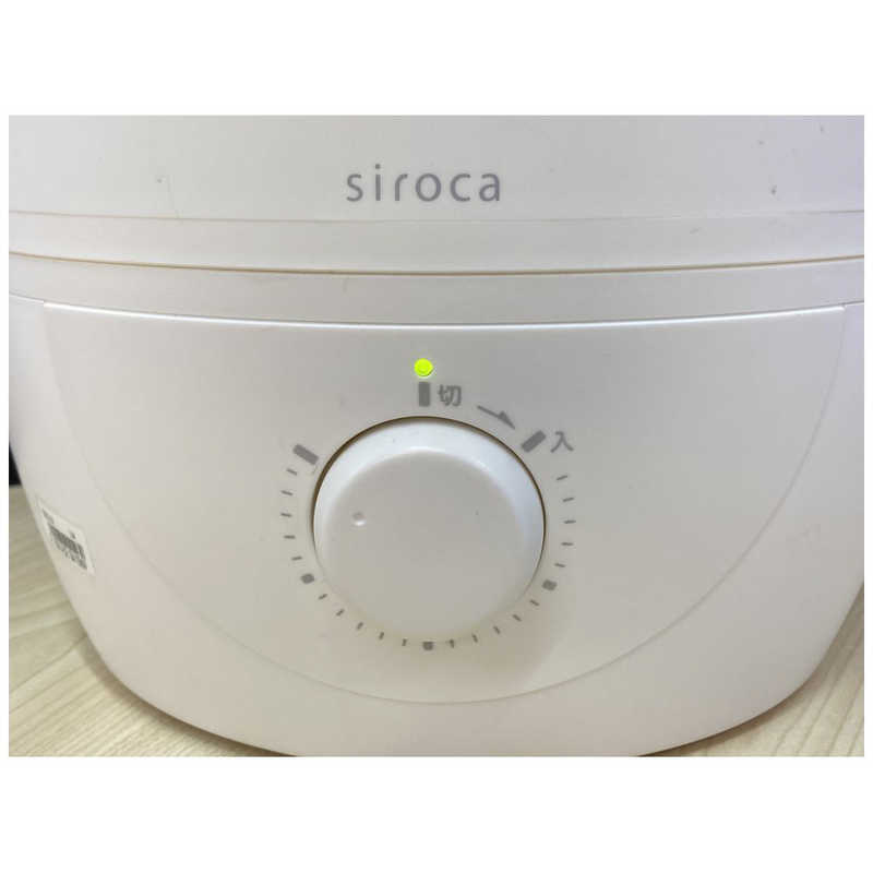 SIROCA SIROCA 加湿器 [超音波式] 木造6畳/鉄筋10畳 ライトホワイト SD-C113LW SD-C113LW
