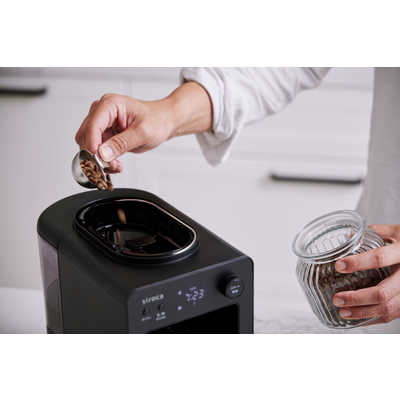 SIROCA 全自動コーヒーメーカーカフェばこ ［全自動 /ミル付き］ SC