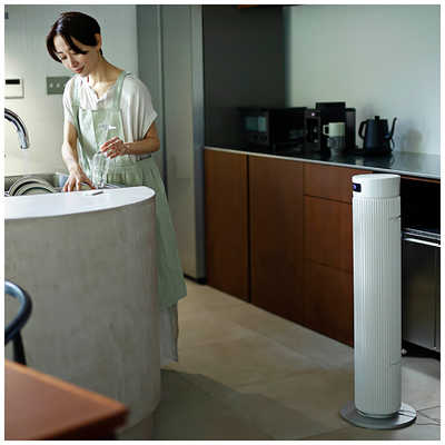 SIROCA 大風量タワーファン DCモーター搭載 (省エネタイプ) 自動首振り