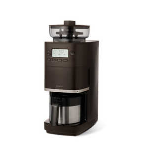 SIROCA コーン式全自動コーヒーメーカー カフェばこPRO ［全自動 /ミル付き］ SC-C271-TD