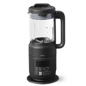 SIROCA ヒーター機能付きブレンダー おうちシェフBLENDER ダークグレー SM-S151HD