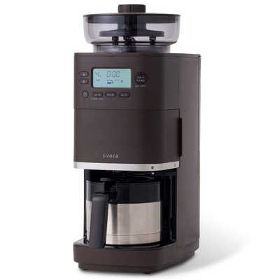 SIROCA コーン式全自動コーヒーメーカー カフェばこ PRO ［全自動 
