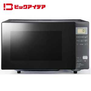 ビックアイデア 電子レンジ 18L フラット WANDA with Range こだわり解凍 おてがるクイック ヘルツフリー(東日本・西日本対応) ブラック BIT-MR18FA-K