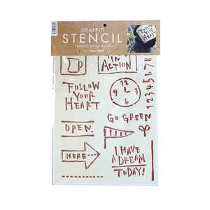 VIVIDVAN TR-01 Gamis Stencil ߥƥ󥷥 A4 TR01