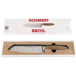 SCHMIDTBROTHERS 三徳包丁 「Bonded Teak シリーズ」(18cm) SBOMO06 SCHMIDTBROTHERS 三徳包丁 「Bonded Teak シリーズ」(18cm) SBOMO06