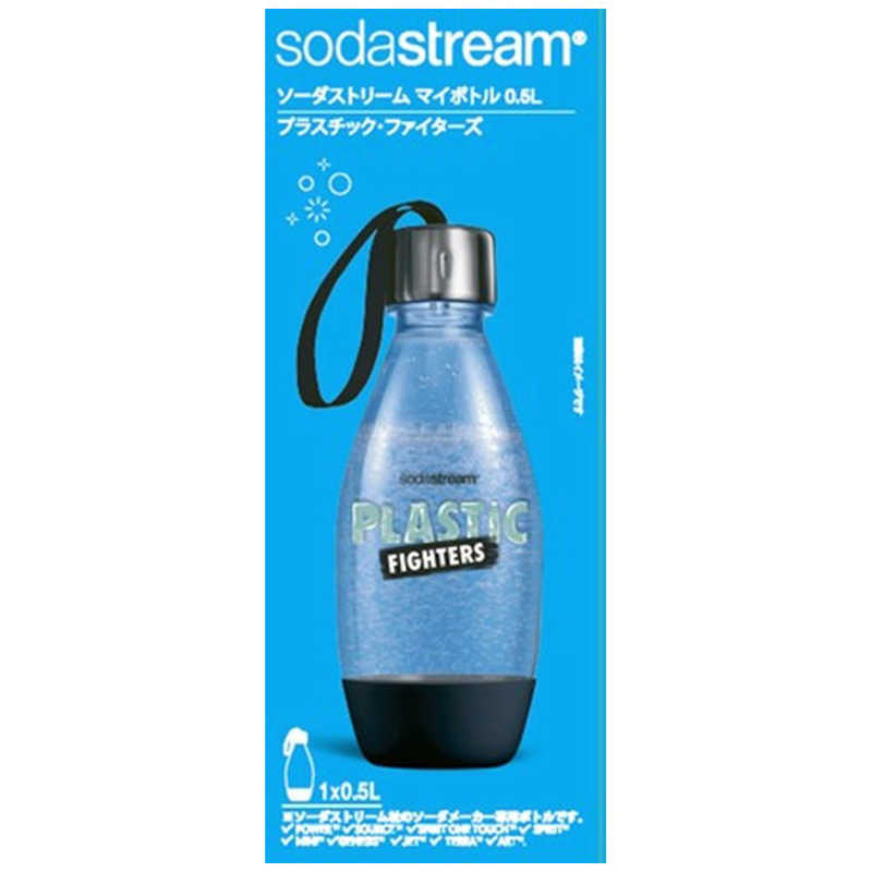 ソーダストリーム マイボトル0．5Lプラスチック・ファイターズ ソーダストリーム クリア SSB0068 の通販 | カテゴリ：冷蔵庫・キッチン家電  | ソーダストリーム | ソーダストリーム 家電通販のコジマネット - 全品代引き手数料無料