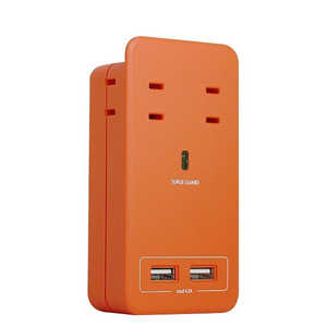 ファーゴ 電源タップ SATI COLOR オレンジ CT221OR ファーゴ 電源タップ SATI COLOR オレンジ CT221OR