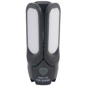POSTGENERAL LEDライト TRI-PANEL SOLAR CHARGED LED LIGHT (幅60mm×奥行60mm×高さ150mm) ブラック 982070020 POSTGENERAL LEDライト TRI-PANEL SOLAR CHARGED LED LIGHT (幅60mm×奥行60mm×高さ150mm) ブラック 982070020