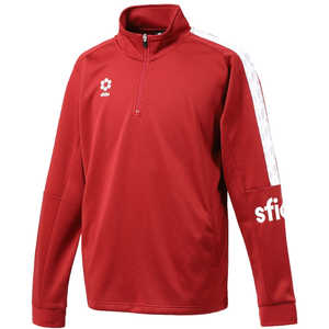 イミオ sfida(スフィーダ) メンズ BPウォームアップハーフジップトップ バーガンディ L SA21813_25SS イミオ sfida(スフィーダ) メンズ BPウォームアップハーフジップトップ バーガンディ L SA21813_25SS