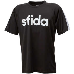 イミオ sfida(スフィーダ) メンズ BPプラクティスシャツS/S LINE ブラック 3XL SA21816_25SS イミオ sfida(スフィーダ) メンズ BPプラクティスシャツS/S LINE ブラック 3XL SA21816_25SS