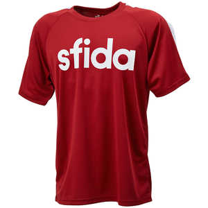 イミオ sfida(スフィーダ) メンズ BPプラクティスシャツS/S LINE バーガンディ XL SA21816_25SS イミオ sfida(スフィーダ) メンズ BPプラクティスシャツS/S LINE バーガンディ XL SA21816_25SS
