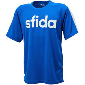 イミオ sfida(スフィーダ) ジュニア BPプラクティスシャツS/S LINE JR ブルー 120 SA21816JR_25SS イミオ sfida(スフィーダ) ジュニア BPプラクティスシャツS/S LINE JR ブルー 120 SA21816JR_25SS