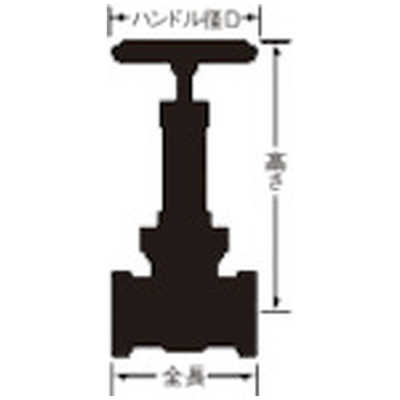 配管用32Aゲートバルブ10K 6個セット コア付き （キッツ ステンレス 