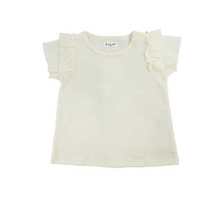 ROK Aenak ベーシック Tシャツ 女児 80cm オフホワイト AGIRLTSHIRT ROK Aenak ベーシック Tシャツ 女児 80cm オフホワイト AGIRLTSHIRT