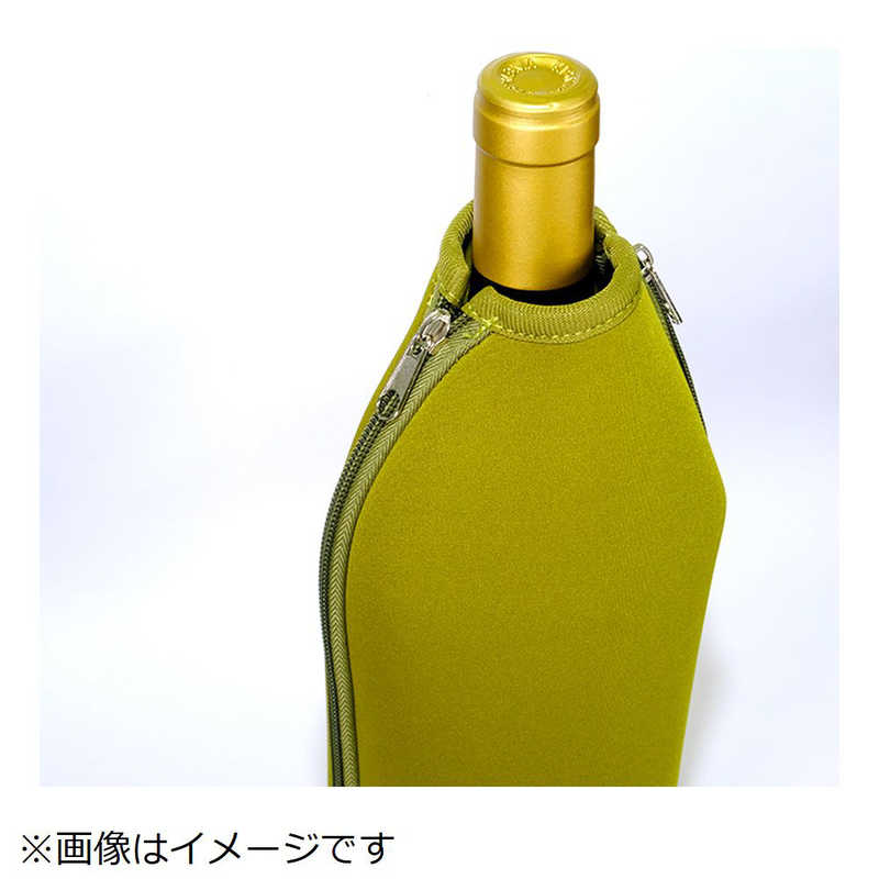 さくら製作所 さくら製作所 ワイン専用保冷ケース WINE SUIT(ワインスーツ)12℃用 TW12-GR オリｰブ×イエロｰ TW12-GR オリｰブ×イエロｰ