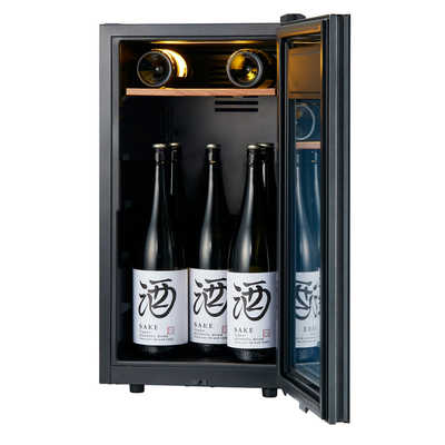 さくら製作所 ワインセラー 22本 右開き SA22 B ブラック の通販