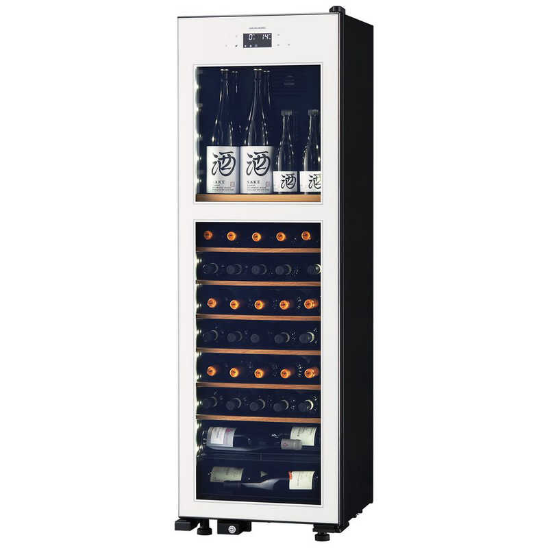 さくら製作所 さくら製作所 氷温冷蔵機能付き 日本酒＆ワインセラー 氷温 M2シリーズ 白 [63本 /右開き] LX63DM2Z-RH-W LX63DM2Z-RH-W