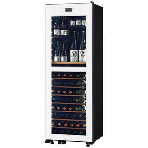 さくら製作所 氷温冷蔵機能付き 日本酒＆ワインセラー 氷温 M2シリーズ 白 [95本 /右開き] LX95DM2Z-RH-W