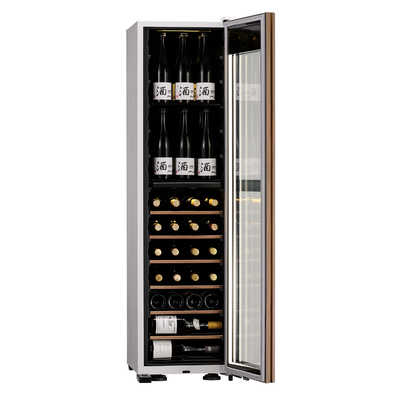 さくら製作所 氷温M5日本酒＆ワインセラー 50本 ホワイト 右開き 