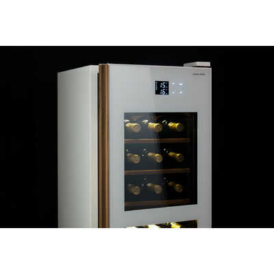 さくら製作所 氷温M5日本酒＆ワインセラー 50本 ホワイト 右開き