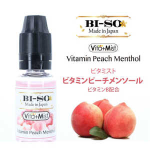 BISO 電子たばこ用リキッド Vita＋Mist ビタミンピーチメンソール 「BI-SO」　LV-9102-437 LV9102437