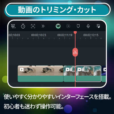 ワンダーシェアーソフトウェア Filmora 14 PKG版 Windows版 永続