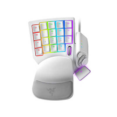 RAZER ゲーミングキーパッド Tartarus Pro Mercuryホワイト [有線 /USB