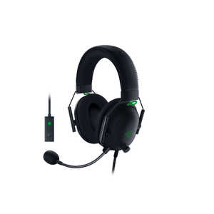 RAZER ゲーミングヘッドセット BlackShark V2 [φ3.5mmミニプラグ＋USB /両耳 /ヘッドバンドタイプ] RZ04-03230100-R3M1