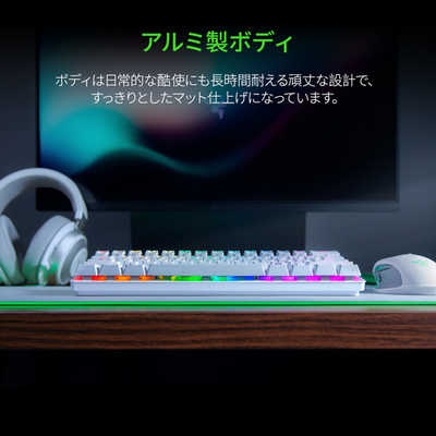 RAZER ゲーミングキーボード Huntsman Mini JP - Clicky Optical