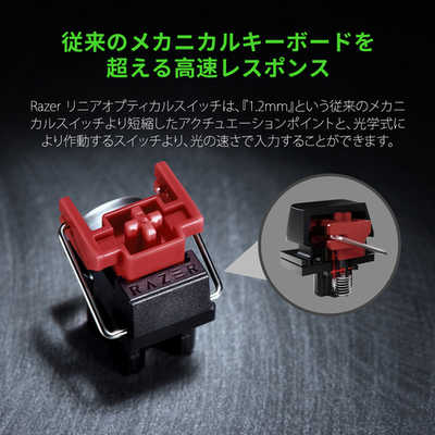 RAZER ゲーミングキーボード Huntsman Mini JP - Linear Optical RAZER ゲーミングキーボード Huntsman Mini JP - Linear Optical