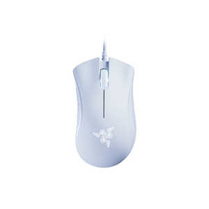 RAZER ゲーミングマウス DeathAdder Essential ホワイト [光学式 /有線 /8ボタン /USB] RZ01-03850200-R3M1