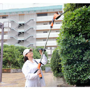 ファミリーライフ 充電式コードレス2way生垣・草刈りバリカン 9点セット 04203 ファミリーライフ 充電式コードレス2way生垣・草刈りバリカン 9点セット 04203