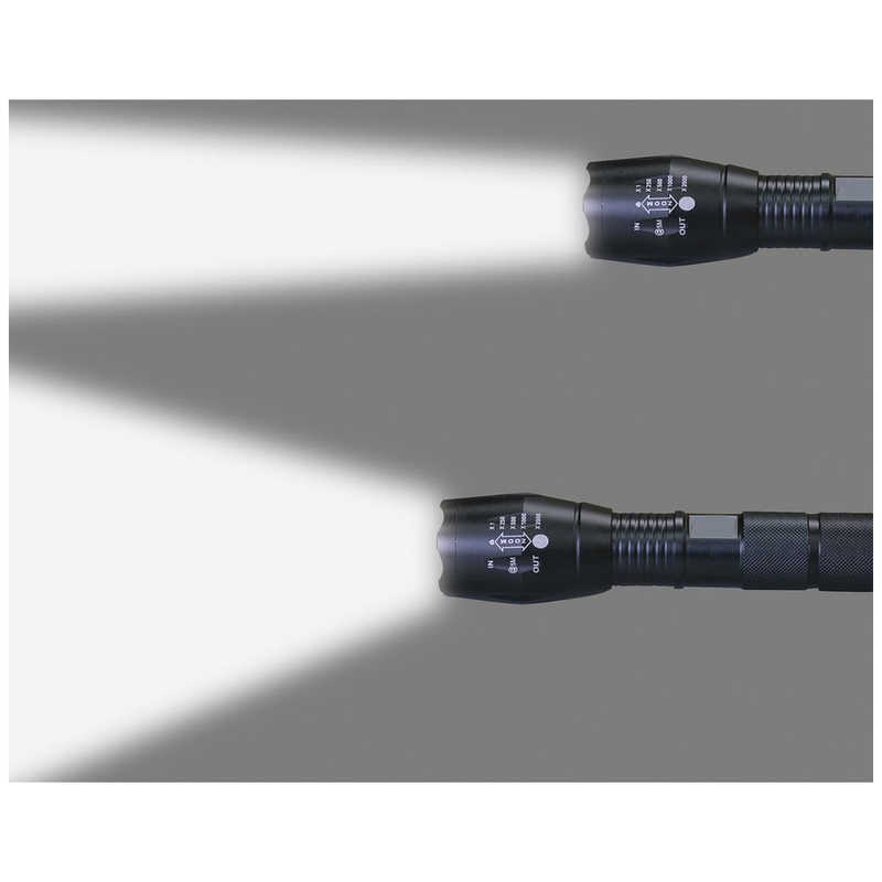 ファミリーライフ ファミリーライフ 護身用伸縮LEDズームライト A19658 A19658